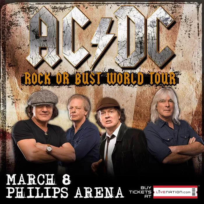 AC/DC World Tour 2016 - 08/03/2016 - Atlanta - Philips Arena - United ...