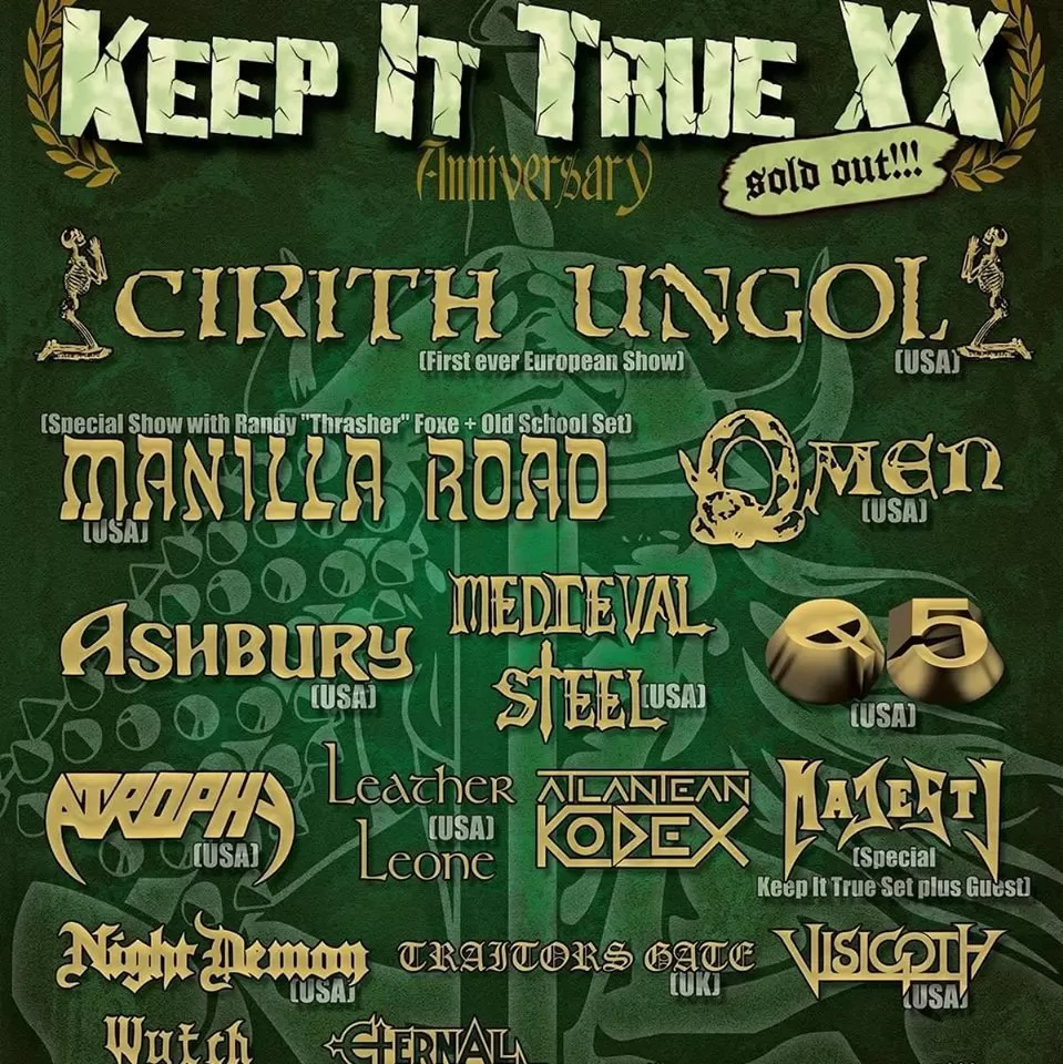 KEEP IT TRUE THE TRADITIONAL HEAVY METAL FESTIVAL visual data 7