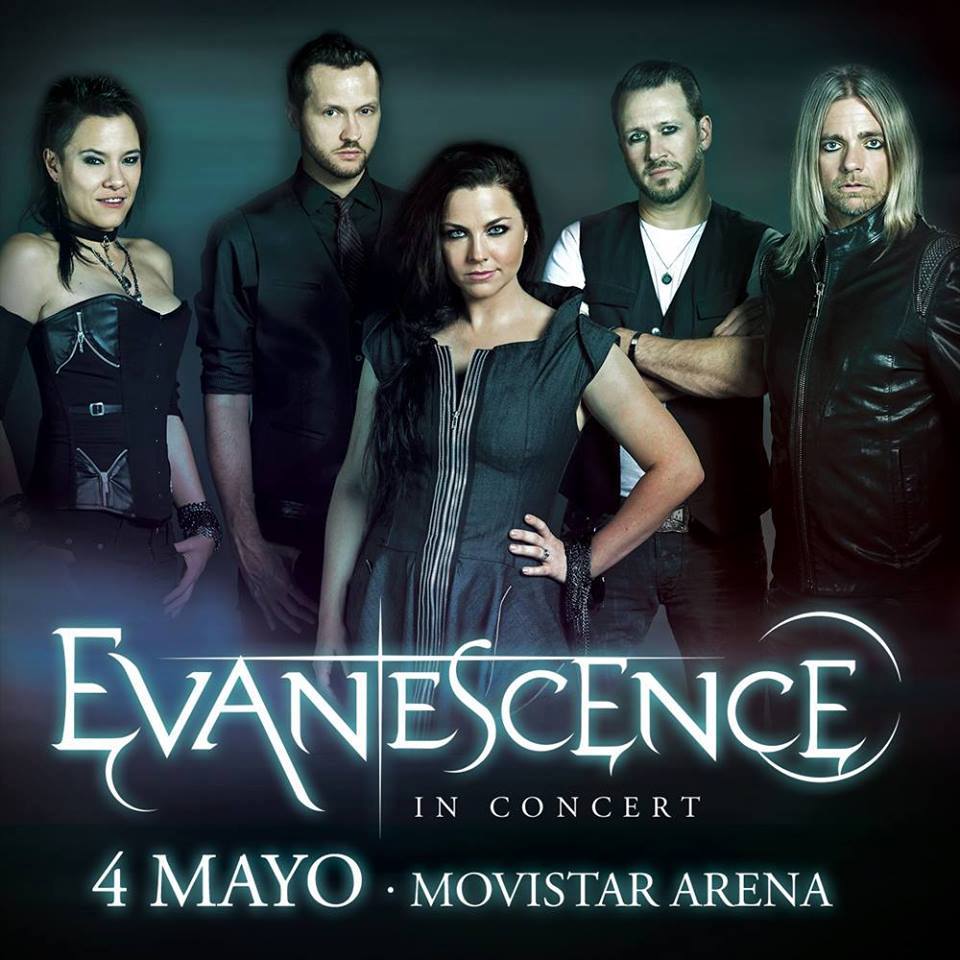  Foto zu Event Evanescence - 04/05/2017 - Santiago - Movistar Arena - Chile 