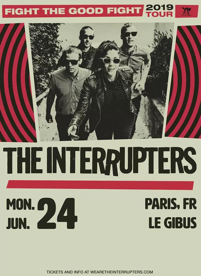 INTERRUPTERS ポスター FIGHT THE GOOD FIGHT The Interrupters - Fight the Good Fight | Epitaph Records