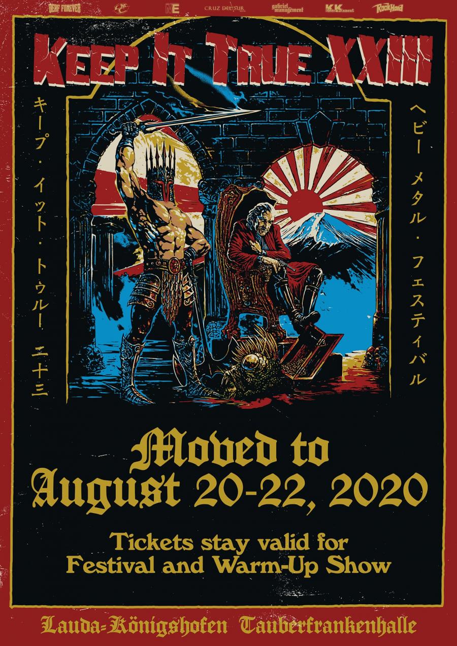 Keep It True Festival 2020 20/08/2020 (3 days) LaudaKönigshofen Germany Keep It True Festival 2020 20/08/2020 (3 days) LaudaKönigshofen Germany