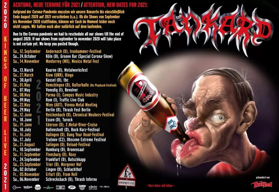 Event Tankard 10/09/2022 Flensburg Roxy Germany