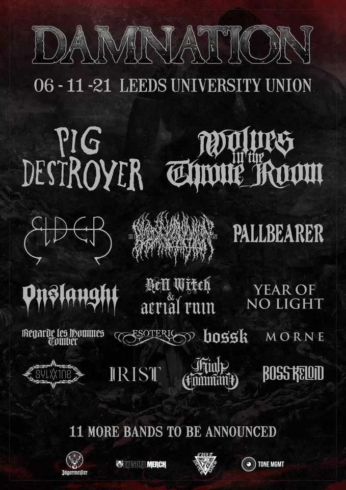 Damnation Festival 2021 06 11 2021 Leeds England United Kingdom Concerts Metal Calendar