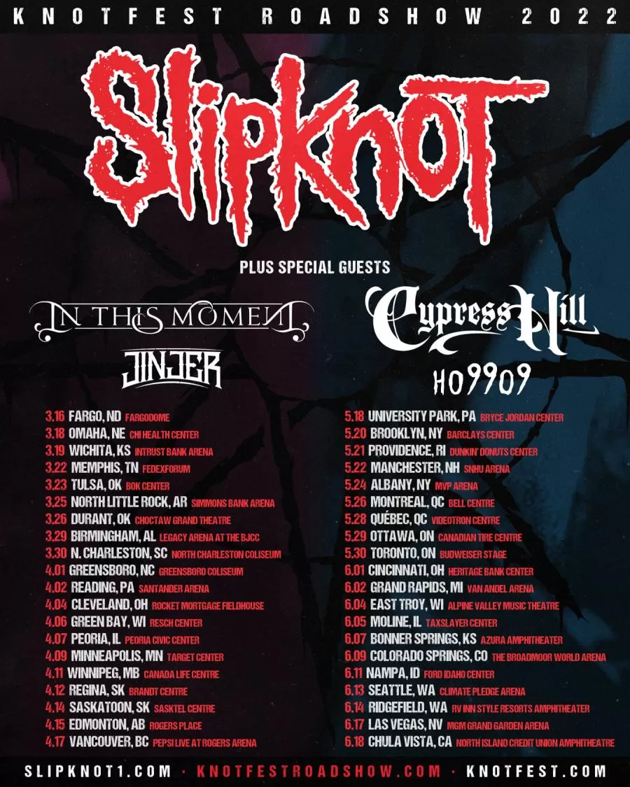 Christmas Concert Wichita Kansas 2022 Knotfest Roadshow 2022 - 19/03/2022 - Wichita - Kansas - United States |  Concerts-Metal Calendar