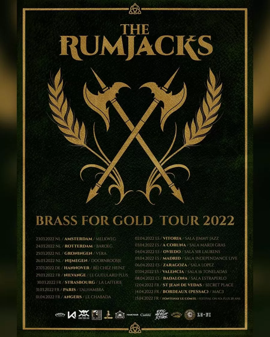 The Rumjacks Brass for Gold Tour 2022 07/04/2022 Valencia 16