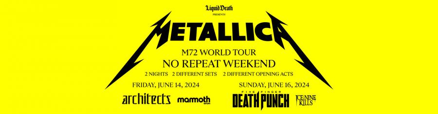  Event Metallica - 14/06/2024 - Copenhagen - Parken Stadium - Denmark 