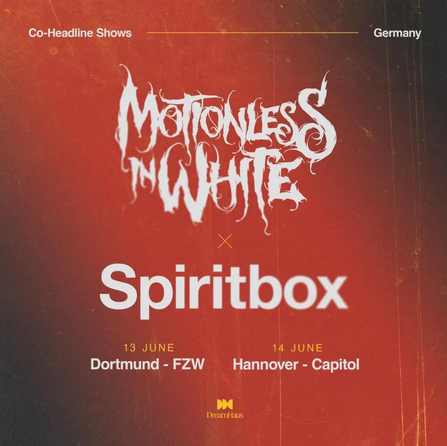 Motionless In White + Spiritbox 13/06/2023 Dortmund FZW Germany