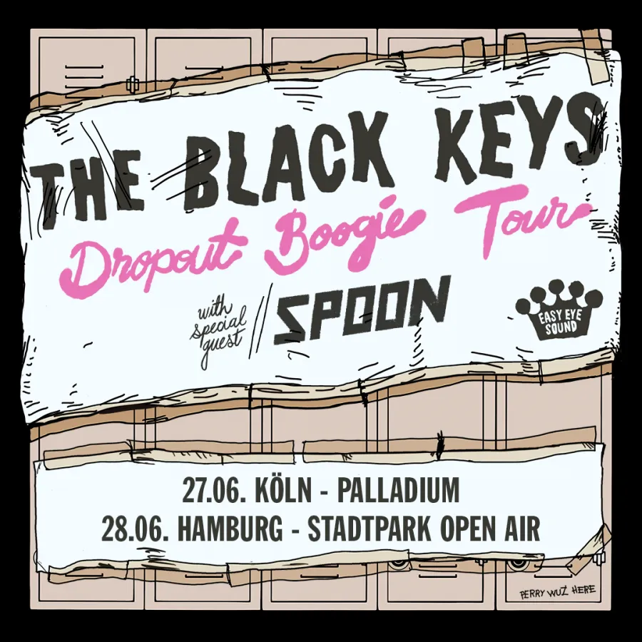 Event The Black Keys 28/06/2023 Hamburg Stadtpark Germany