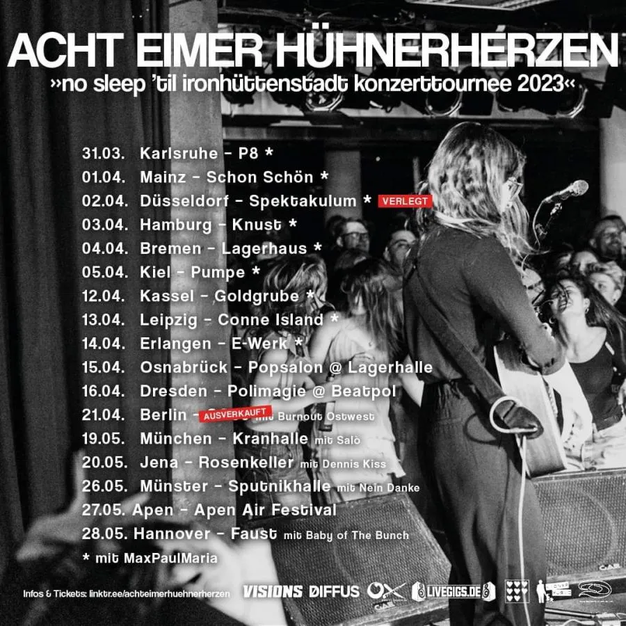 Event Acht Eimer Hühnerherzen - 28/05/2023 - Hannover - Mephisto ...