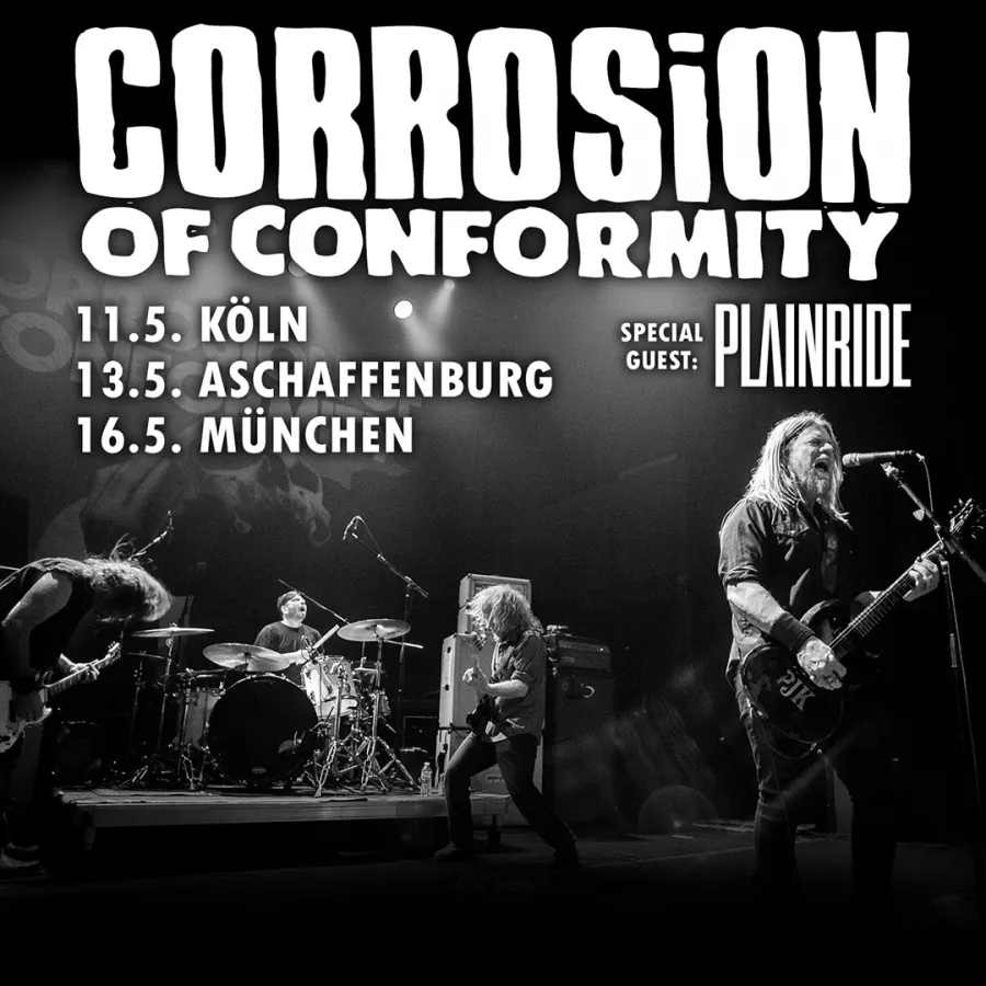 Event Corrosion Of Conformity 13/05/2023 Aschaffenburg ColosSaal