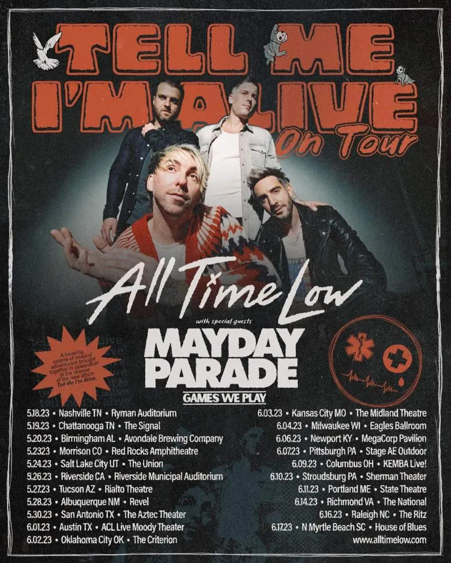 Event All Time Low 28/05/2023 Albuquerque Revel United States