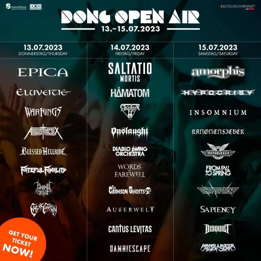  Dong Open Air 2023 - 13/07/2023 (3 days) - Neukirchen-Vluyn - Germany Bildidee 