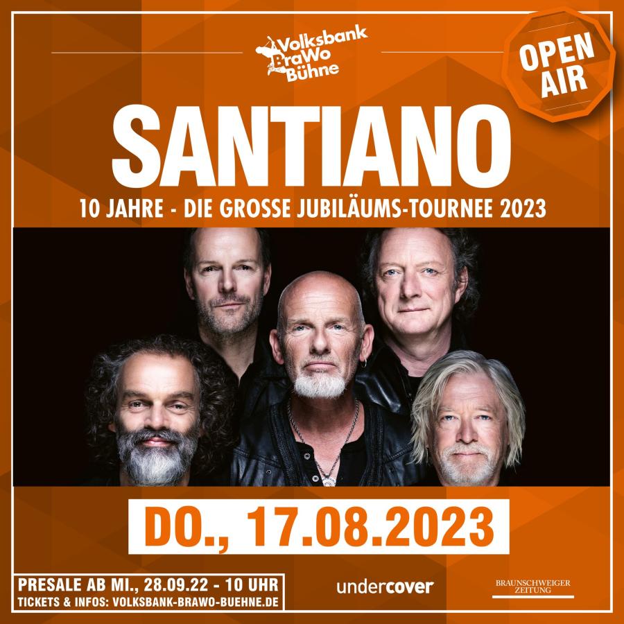 Event Santiano - 17/08/2023 - Braunschweig - Volksbank BraWo B&uuml;hne