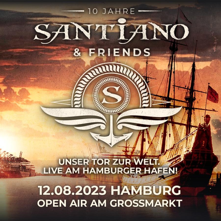 Event Santiano - 12/08/2023 - Hamburg - Open Air am Gro&szlig;markt - Germany