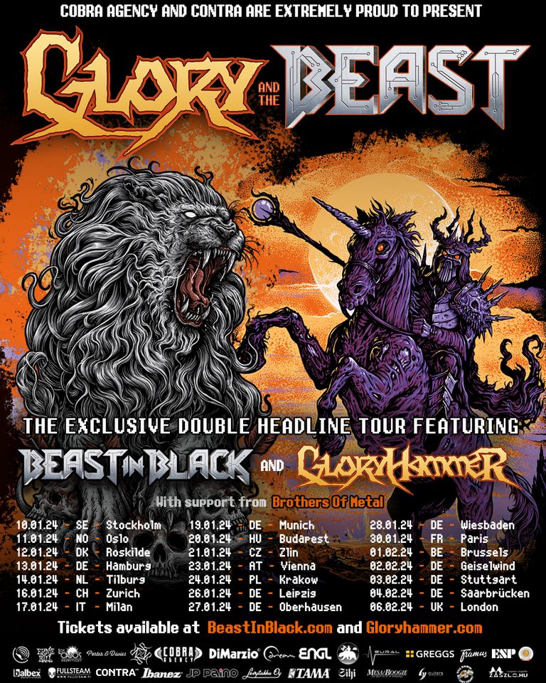 Event Glory and the Beast - 02/02/2024 - Geiselwind - Eventhalle