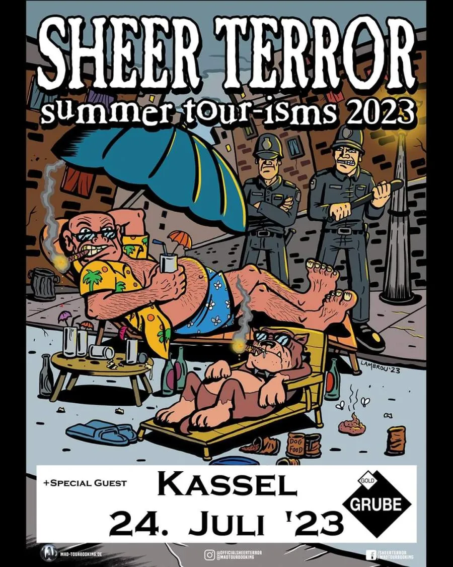 Event Sheer Terror 24/07/2023 Kassel Goldgrube Germany