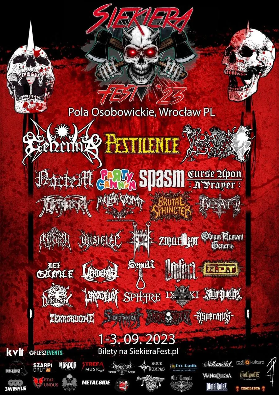 Siekiera Fest 2023 - 01/09/2023 (3 days) - Wrocław - Poland