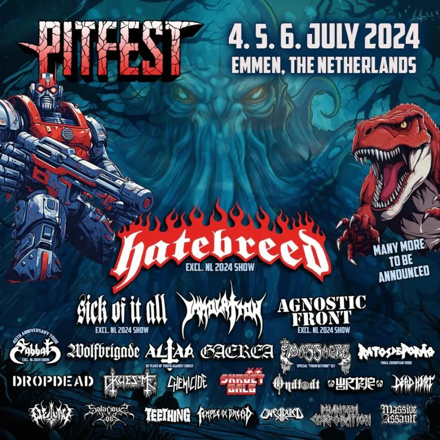 Pitfest 2024 04/07/2024 (3 days) Emmen Netherlands
