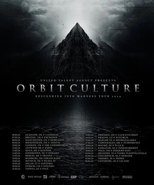 Orbit Culture European Tour 2024 06/03/2024 Glasgow Cathouse