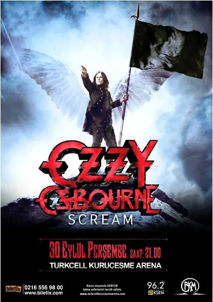 Ozzy Osbourne - Scream Tour - 30/09/2010 - Istanbul - Turkcell