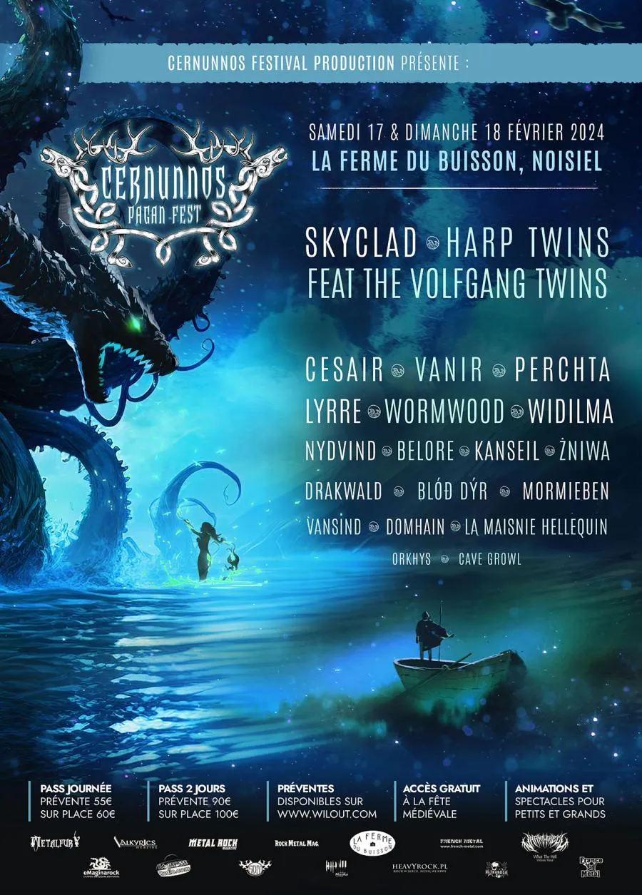 Cernunnos Pagan Fest 2024 17/02/2024 (2 days) Noisiel La Ferme du