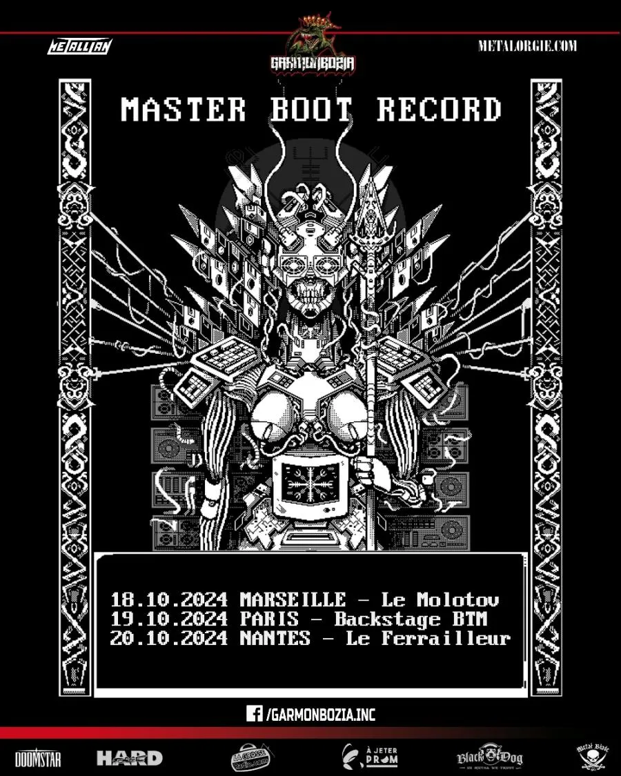 Event Master Boot Record 19/10/2024 Paris Backstage By The Mill