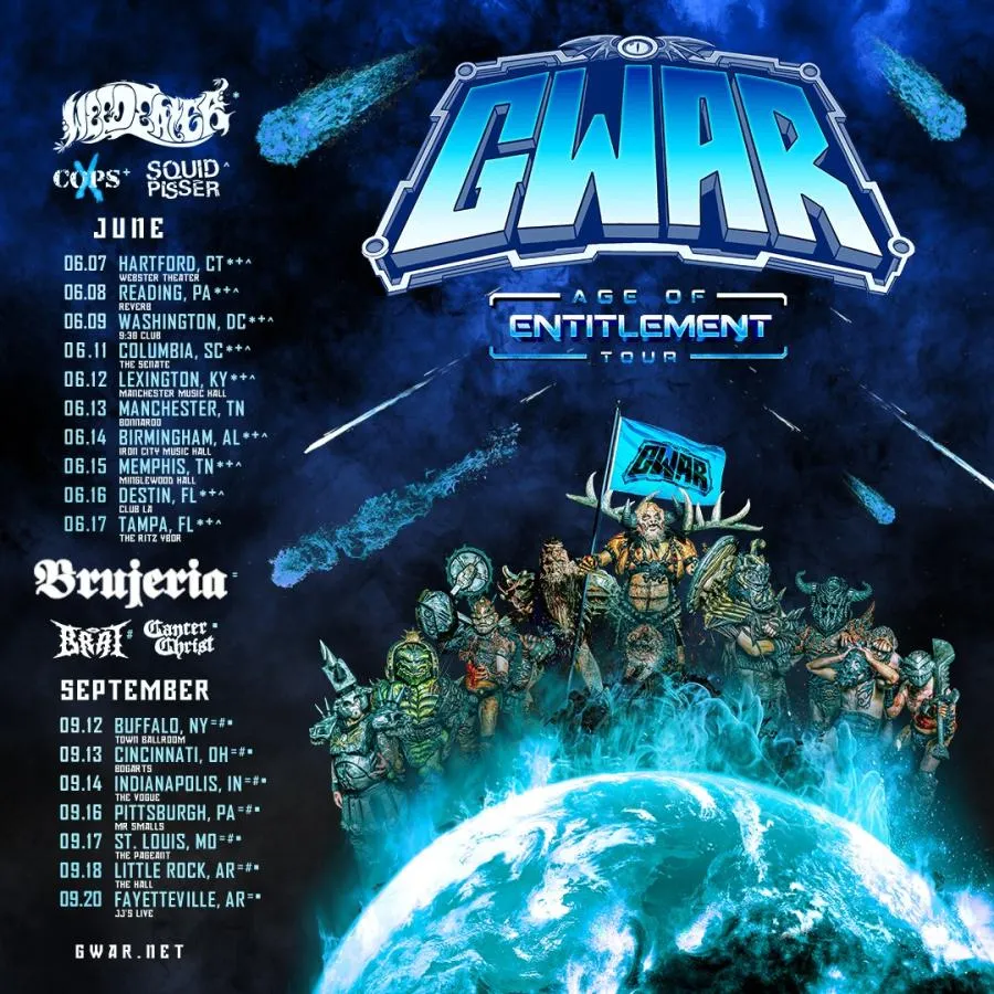 Event Gwar - 17/09/2024 - St. Louis - The Pageant - United
