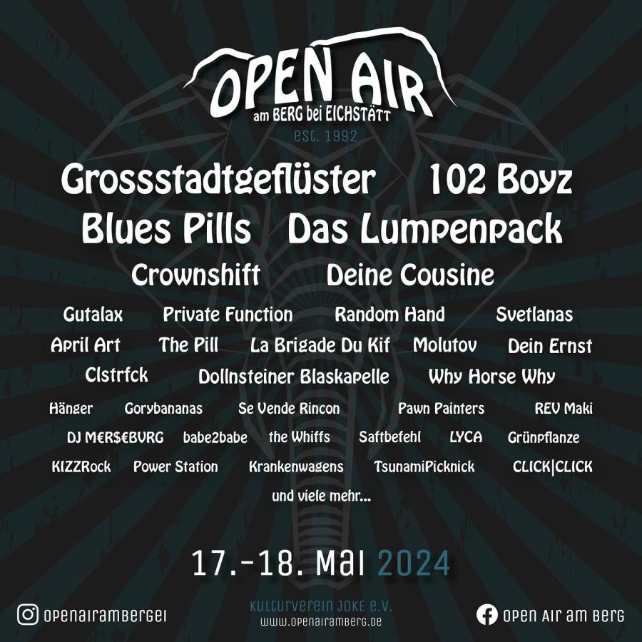  Open Air am Berg 2024 - 17/05/2024 (2 days) - Eichstätt - Germany Illustration 