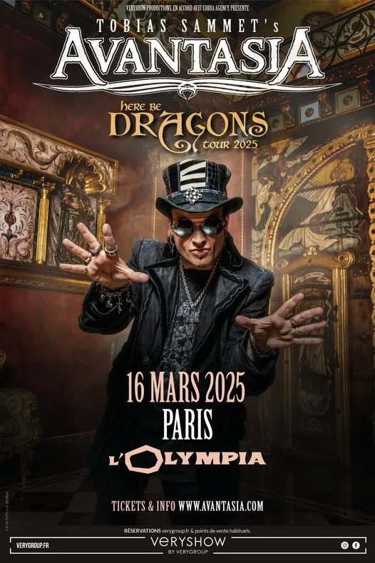 Event Avantasia - 16/03/2025 - Paris - L'Olympia - France