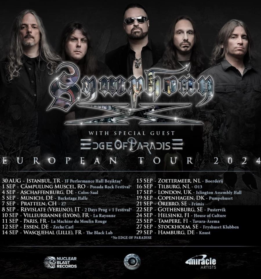 Symphony X European Tour 2024 - 24/09/2024 - Helsinki