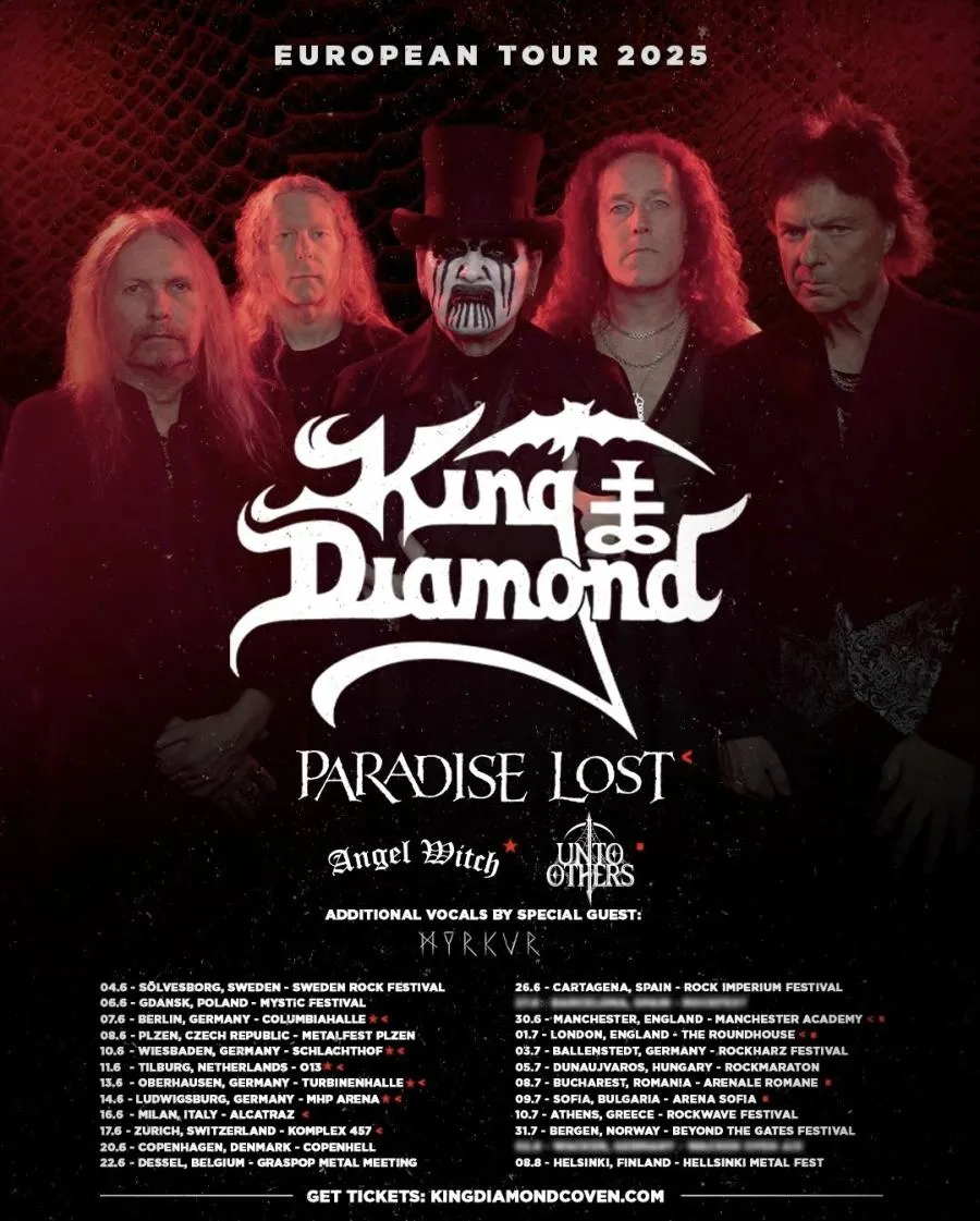 Event King Diamond - 16/06/2025 - Milano - Alcatraz - Italy