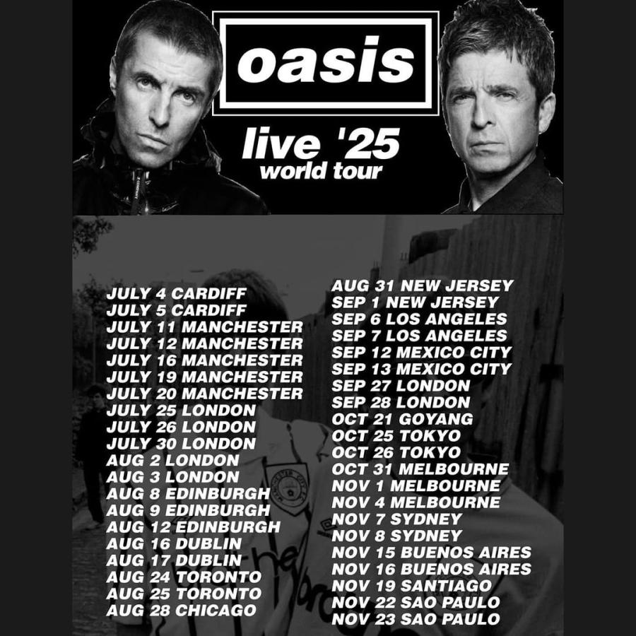 Oasis - World Tour 2025 - 26/10/2025 - Tokyo - Tokyo Dome
