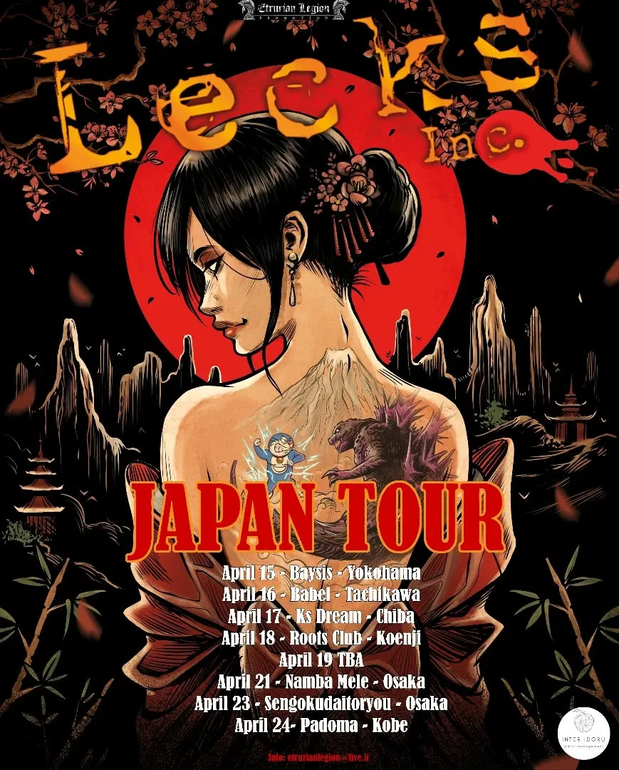 Lecks Inc. - Japan Tour 2025 - 21/04/2025 - Osaka - Namba Mele - Japan