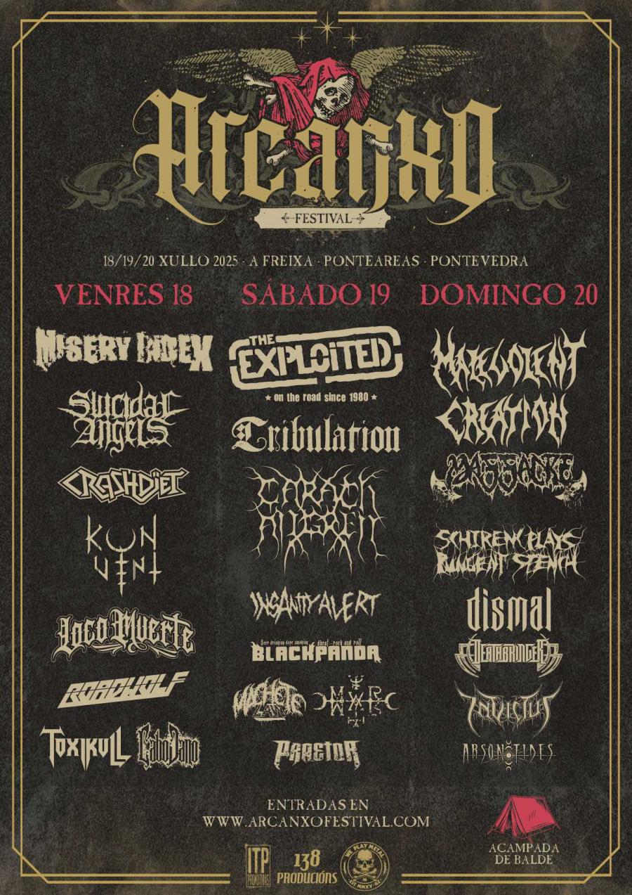 Arcanxo festival cartel