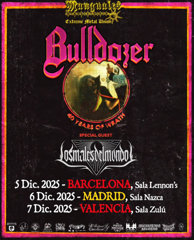 Bulldozer - 40 Years of Wrath Anniversary Tour 2025 - 06/12
