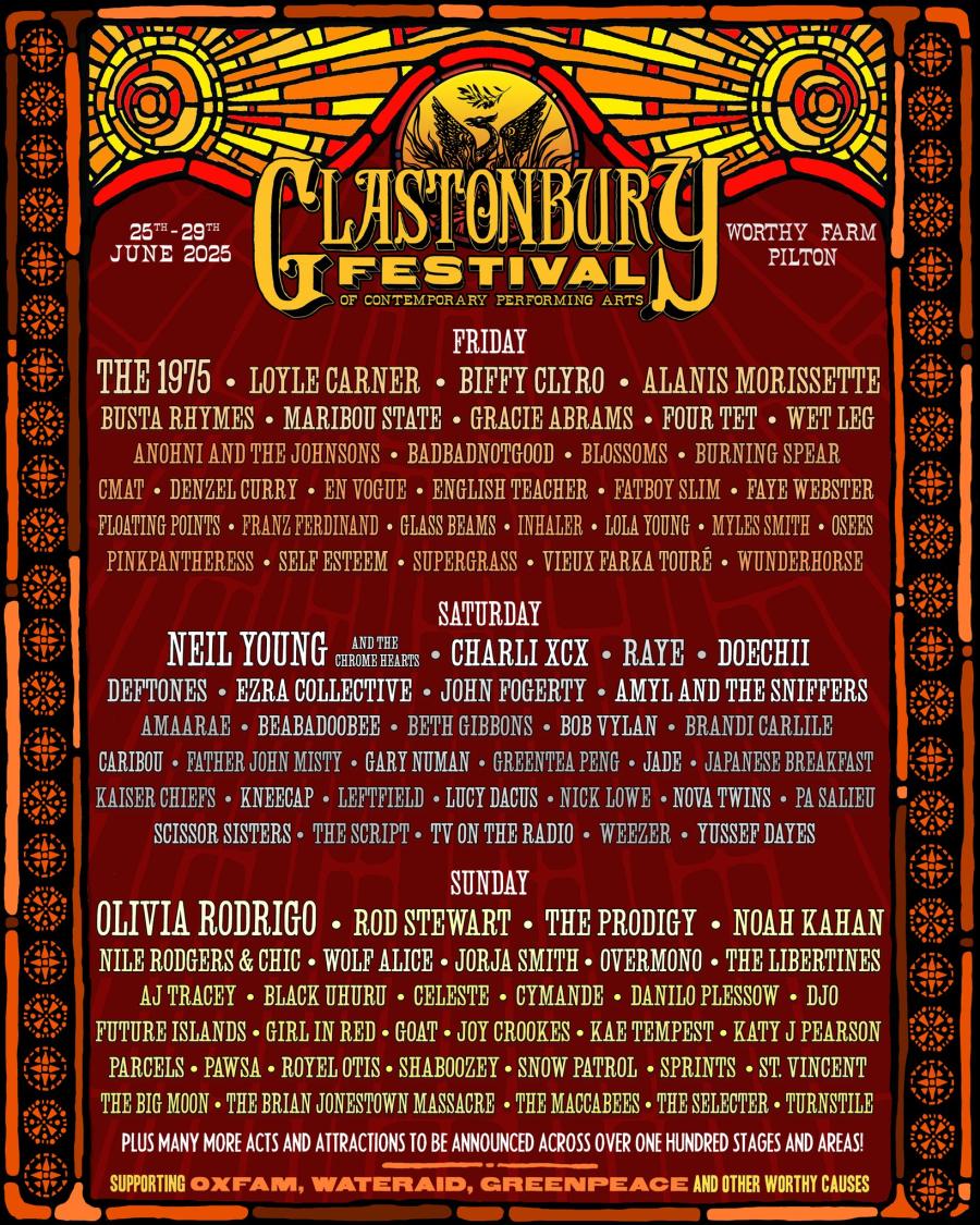 洋書 THE GLASTONBURY FESTIVALS Glastonbury Festival, 26th - 30th June 2024 | Somerset, UK