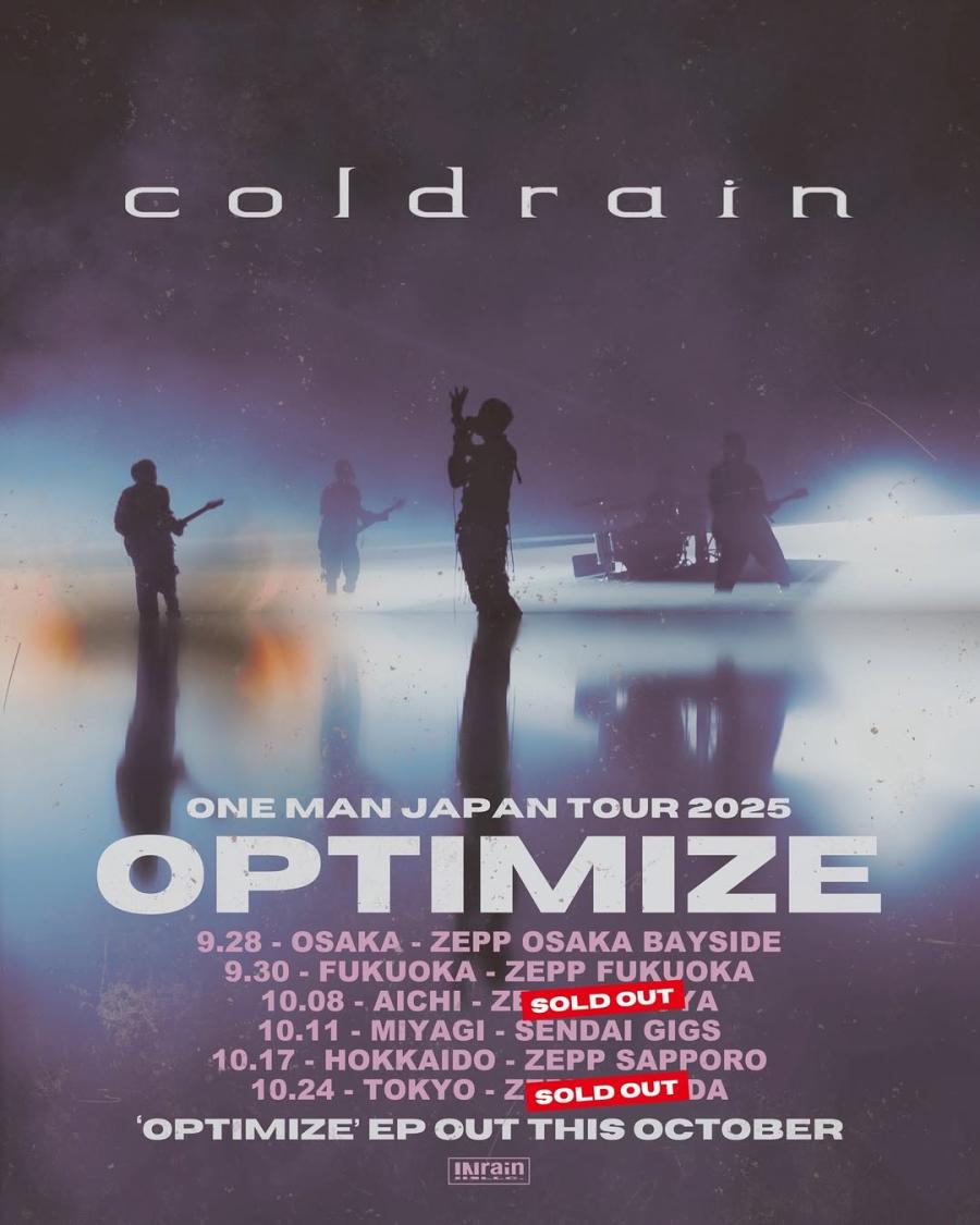 Event Coldrain - 08/10/2025 - Nagoya - Zepp Nagoya - Japan