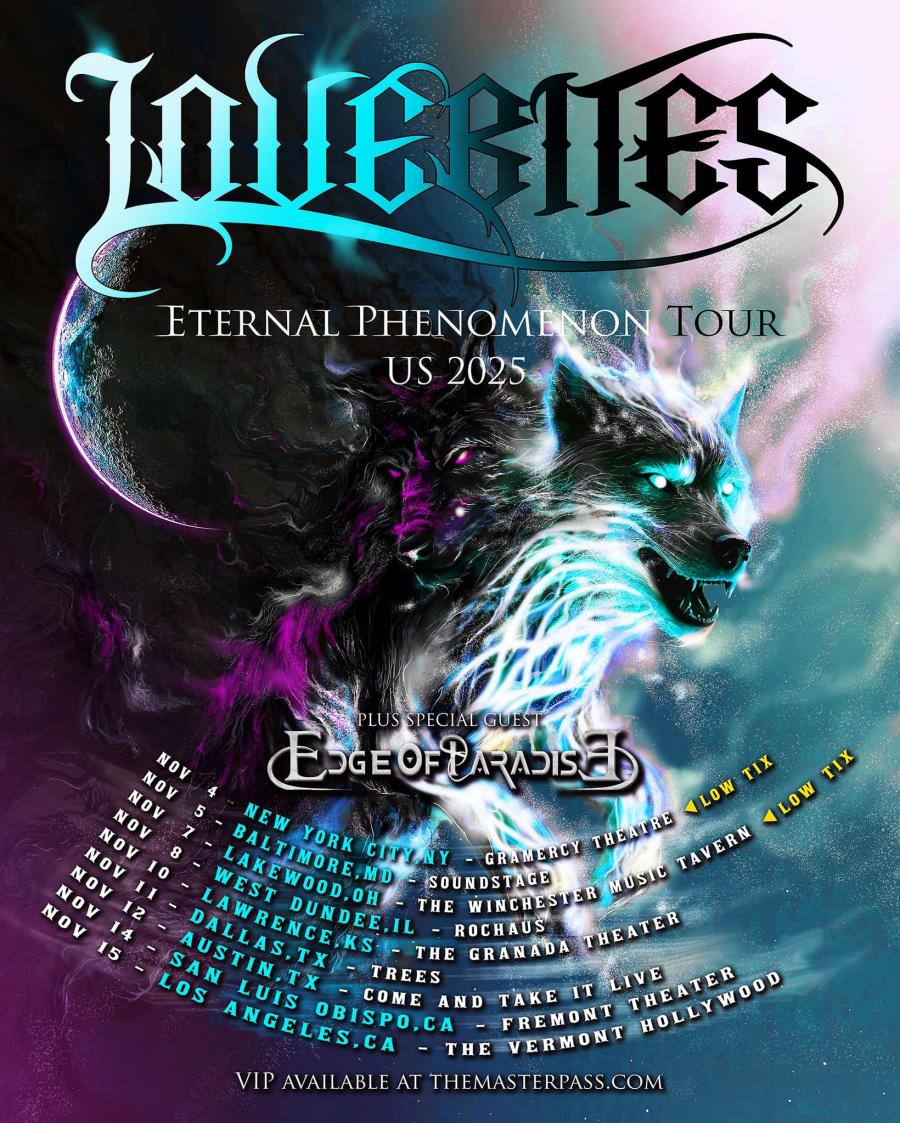 Lovebites - US 2025 - 12/11/2025 - Austin - Come and Take It Live