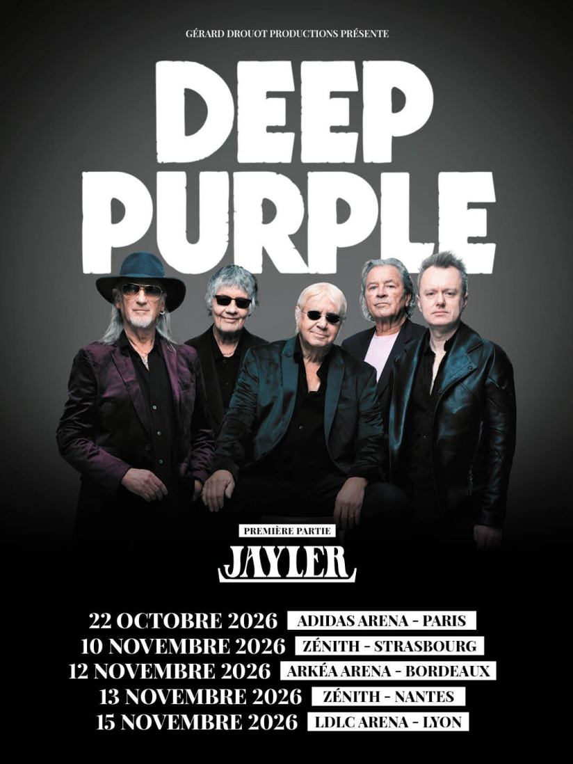 Deep Purple - 10/11/2026 - Strasbourg - Zenith - France
