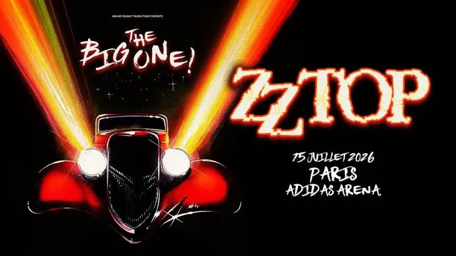 ZZ Top - The Big One! - 15/07/2026 - Paris - Adidas Arena - France
