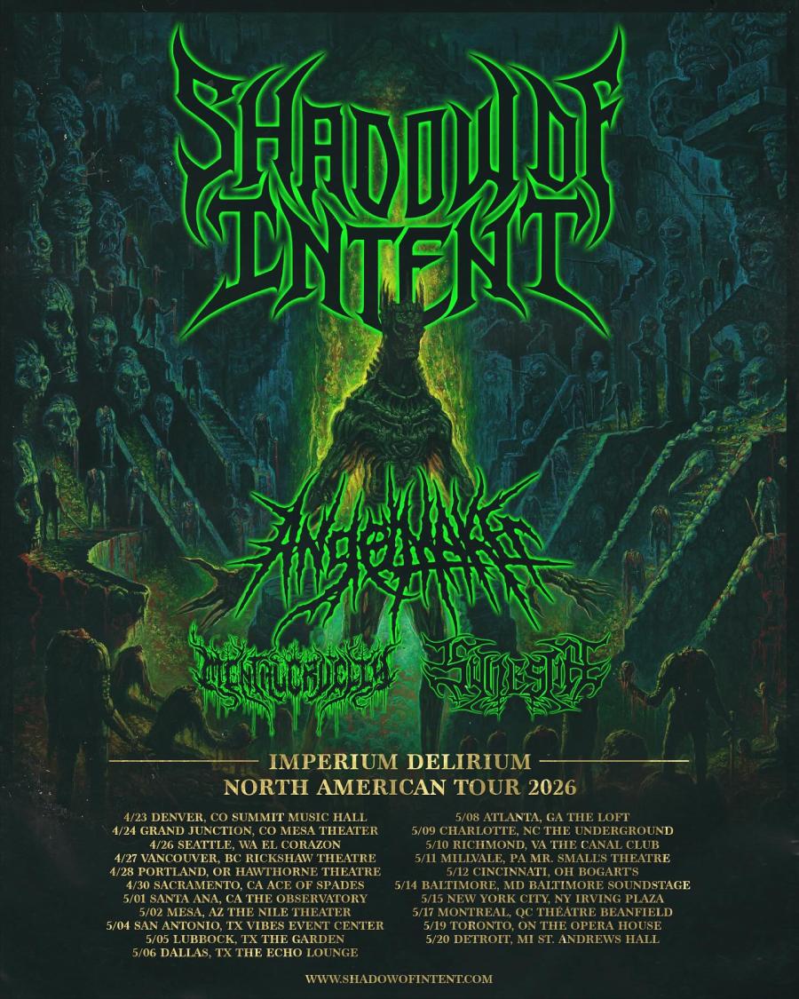Shadow Of Intent - US/Canada 2026 - 28/04/2026 - Portland