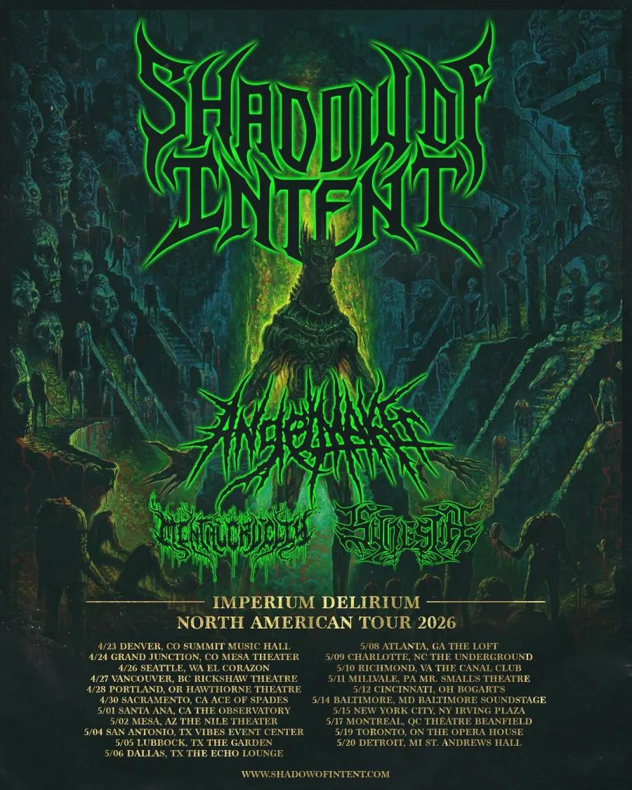 DVD 藤井尚之 Live Tour '04 in the Shadow Shadow Of Intent - US/Canada 2026 - 28/04/2026 - Portland